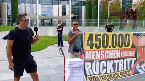 Angriff auf diese „unsere Demokratie“ am vergangenen Wochenende erfolgreich abgewehrt! Petition mit über 460.000 Unterschriften gegen Merz wurde nicht entgegen genommen!