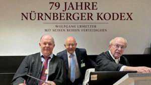 Vor 79 Jahren (am 20. August 1947) wurde der Nürnberger Kodex verkündet! - Dr. Wolfgang Urmetzer wegen Maskenattesten verurteilt