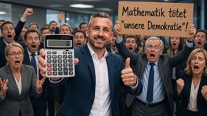 Alarm im Ausschuss: Die AfD kann rechnen! - Die MZ entdeckt eine neue Gefahr für die Demokratie - die parlamentarische Bruchrechnung