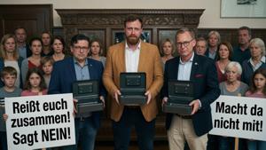 Kniefall des Naumburger Oberbürgermeisters: „Kommunen am Limit“ - das große Verwaltungs-Theater der CDU-SPD-Kaste