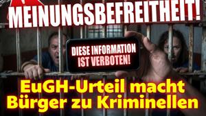 MEINUNGSBEFREITHEIT! Informationskrieg mit den Mitteln des Strafrechts: Die autoritäre Durchsetzung der Meinungsbefreitheit in dieser „unserer Demokratie“