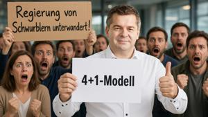 Schwurbler-Gesetz erlassen - Landesregierung von Sachsen-Anhalt von Querdenkern unterwandert