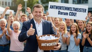 YEAH! CDU-Ministerpräsident Sven Schulze hat nun doch schon Antworten - aber wohl immer noch keine Lösungen