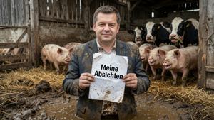 Der große Bauernretter Sven Schulze (CDU): Absichten werden zur Chefsache!