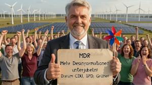 So einfach geht Desinformation durch den MDR – wenn Bürger den Unterschied zwischen Energie und Strom nicht verstehen