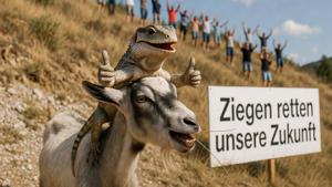 Ziegen retten unsere Zukunft für 714.000 Euro? Ziegenhirten gesucht? Der grüne Wahnsinn aus Magdeburg